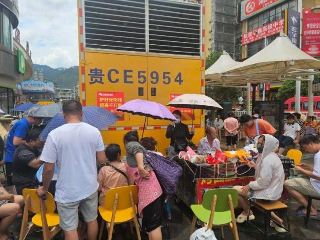 洪灾过后的贵州榕江现状 重建与救援进行中