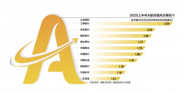易投投 A股市值百强大洗牌：宁王、迪王进前十  寒武纪飙涨203%