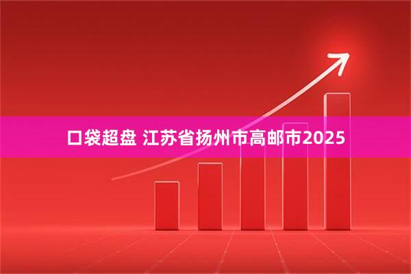 口袋超盘 江苏省扬州市高邮市2025